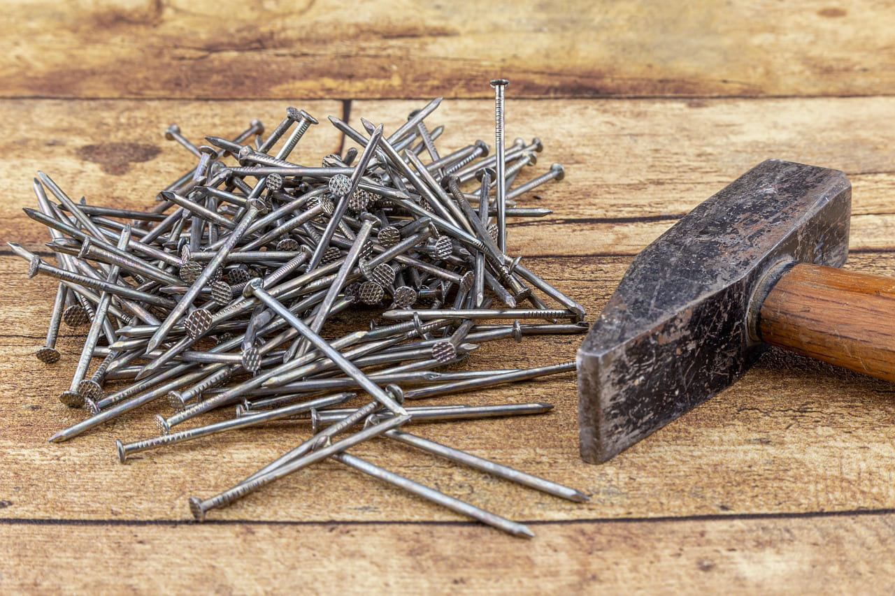 nails, flat head, stole, industry, metal, glittering, tool, hardware, iron, metallic, repair, building, equipment, renovation, diy, connect, craft, hammer, wood, attach, renovation, renovation, renovation, renovation, renovation, diy, diy, diy, hammer, hammer on Hammer & Home